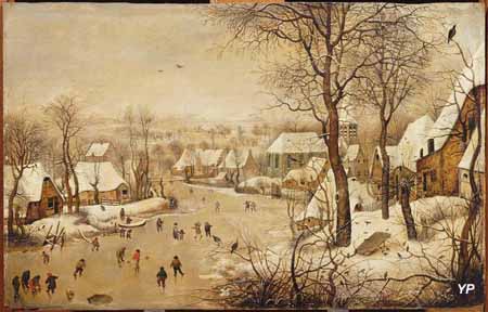 Les Plaisirs de l'hiver (Pieter Brueghel le Jeune - 1564-1638)