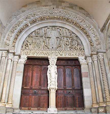 Cathédrale Saint-Lazare - tympan du Jugement dernier (Gislebert)
