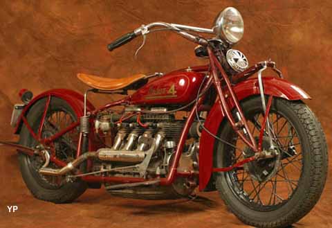 Musée de la Moto et du Vélo - moto Indian 4