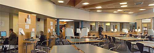 Archives départementales de la Corrèze - salle de lecture