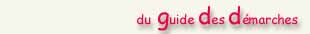 Guide des d&eacute;marches