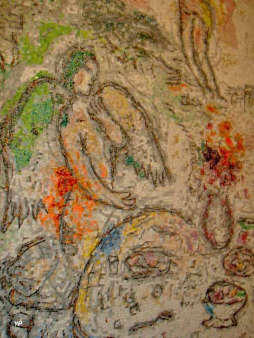 Chapelle Sainte Roseline - le Repas des anges (Marc Chagall)