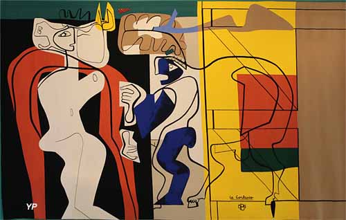 La femme et le maréchal ferrant (Charles-Édouard Jeanneret-Gris, dit Le Corbusier)