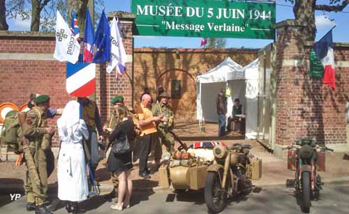 musée du 5 juin 1944 - message verlaine avenue de la marne tourcoing