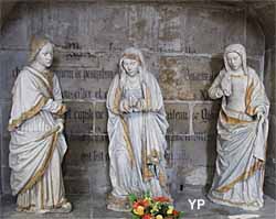 Église Saint-Gervais Saint-Protais - deux saintes femmes et Saint-Jean l'Evangéliste