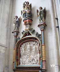 Collégiale Saint-Vulfran - chapelle des saints Anges et saint Luc, retable du Jugement dernier