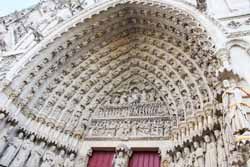 Amiens, cathédrale Notre-Dame - portail central