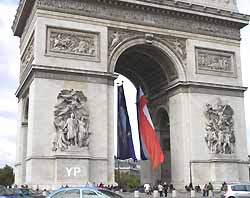Arc de Triomphe de l'Etoile à Paris