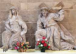 Eglise Saint Pantaléon - Vierge de douleur et Portement de croix