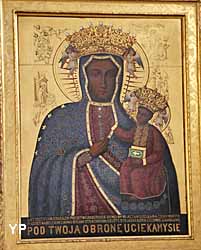 collégiale Saint-Martin - Vierge noire de Czestochowa