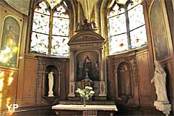Pontoise, la cathédrale Saint-Macloud - chapelle du Sacré-Coeur