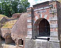 Fort de Leveau - entrée