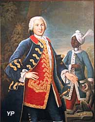 Portrait d'Antoine Barthélemy de Vire Duliron de Montivers (François-Dagobert Jouvenet) (doc. G. Broudic − Musée de la Compagnie des Indes − Ville de Lorient)