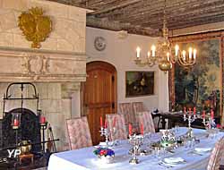 Château de Montpoupon - salle à manger