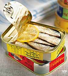 Conserverie la belle-iloise - sardines aux citrons & huile d'olive (doc. La belle-iloise)