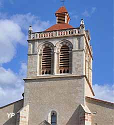 Clocher de l'église Saint Loup (XIXe s.) (doc. Christiane Champilou)