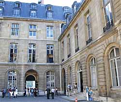 Hôtel de Bourvallais - Ministère de la Justice