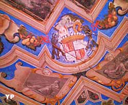 Chambre des évêques, plafond