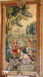 Les Enfants jardiniers, tapisserie des Gobelins (XVIIe s.)