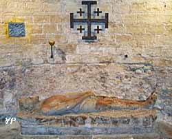 Église Saint-Leu Saint-Gilles - crypte et gisant
