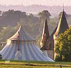 Chapiteau du Pôle National des Arts du Cirque de Nexon en Limousin