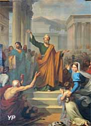 Saint Pierre prêchant à Rome