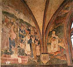 Peinture murale de la chapelle de Saint-Léger (XVe siècle)