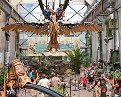 Machines de l'île - Vol du héron (doc. J.D. Billaud)