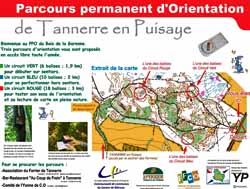 Parcours Permanent d'Orientation (site du ferrier de la Garenne) (doc. Gérard Kany)