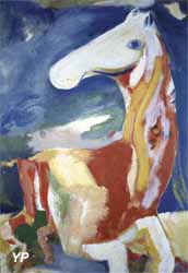 La cavale, huile sur toile (Edgar Melik, 1955)
