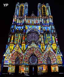 Cathédrale Notre-Dame de Reims, son et lumière Rêve de couleurs