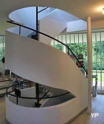 Villa Savoye, escalier tournant