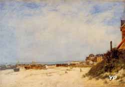 Eugène BOUDIN, Berck, le rivage, 1881
