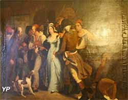 L'arrestation de Charlotte Corday (Henry Scheffer) - Musée Lambinet