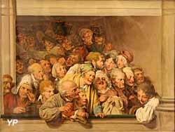 Une loge, un jour de spectacle gratuit (Louis-Léopold Boilly) - Musée Lambinet