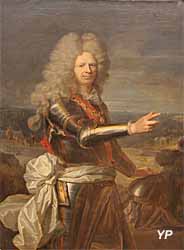 Portrait de l'amiral Jean-Baptiste Ducasse (huile sur toile, Hyacinthe Rigaud, XVIIIe s.) - Musée national de la Marine
