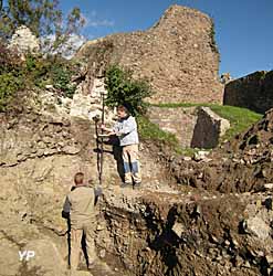 Château de l'Engelbourg - diagnostic d'archéologie préventive