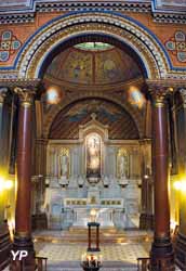 Église Sainte-Marie - chapelle du Magnificat abritant le reliquaire de la Sainte-Epine de la Couronne du Christ (1857-1861)
