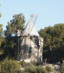moulin de Bretoule à Barbentane (doc. OT Barbentane)