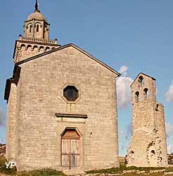 Chapelle Saint-Denis et tour Saint-Pierre (doc. OT Reillanne)