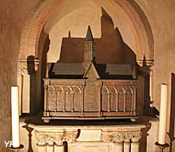 Basilique Saint-Sernin - crypte, chapelle de saint Jacques le Majeur