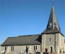 Église Saint-Aubin (doc. Mairie de Saint-Aubin)