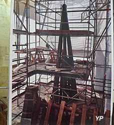 Restauration de la tourelle du transept Sud, de sa charpente et toiture