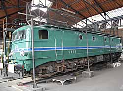 Rotonde ferroviaire - locomotive CC 7102