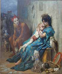 Les saltimbanques (l'enfant blessé) (Gustave Doré - Musée d'art Roger-Quilliot) (doc. Yalta Production)