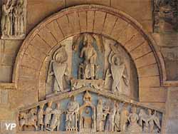 Basilique Notre-Dame-du-Port - tympan portail Sud