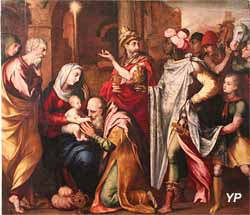 Adoration des Mages (attribué à Martin de Vos)