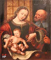 Sainte Famille (attribué à Jan Gossaert, dit Mabuse, XVIe s.)