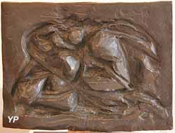 Les amants (bronze, Raymond Duchamp-Villon)