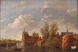 Les murs de Dordrecht (Jan van Goyen, XVIIe s.)